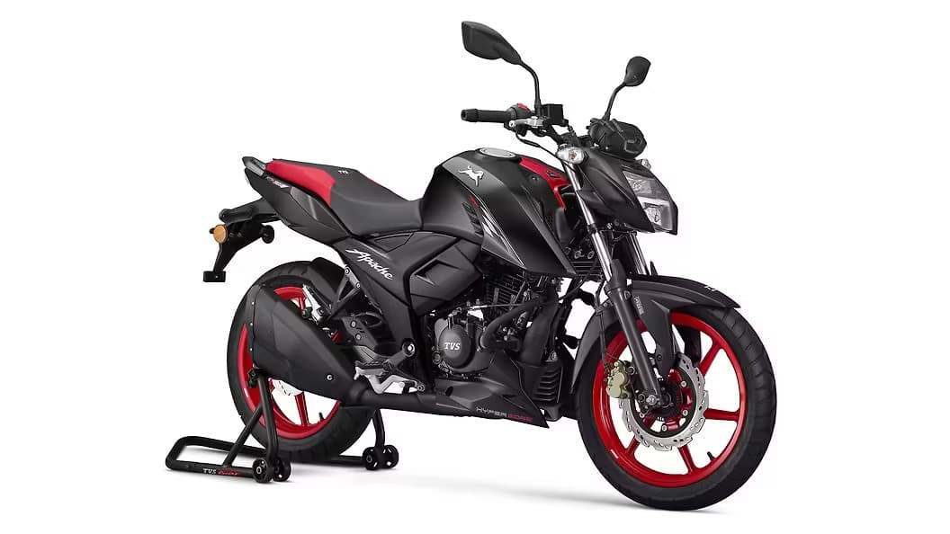 TVS Apache RTR 160 (160cc) available to rent at HYPRRIDE