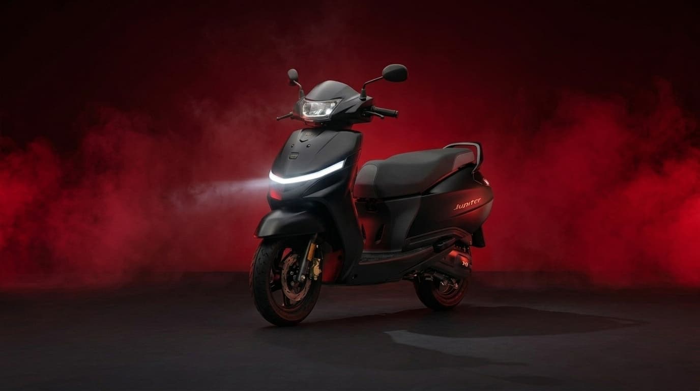 TVS Jupiter scooter ready to ride with HYPRRIDE